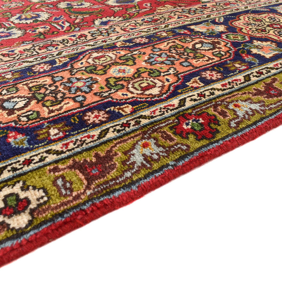 Alfombra Persa - Tabriz - Real - 345 x 261 cm - rojo