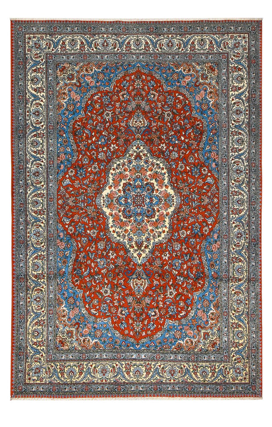 Alfombra persa - Nómada - 300 x 203 cm - rojo