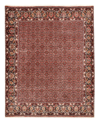 Alfombra persa - Bidjar - 250 x 200 cm - rojo oscuro