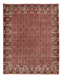 Alfombra persa - Bidjar - 250 x 200 cm - rojo oscuro