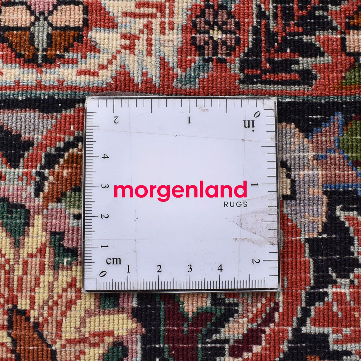 Alfombra persa - Bidjar - 250 x 200 cm - rojo oscuro