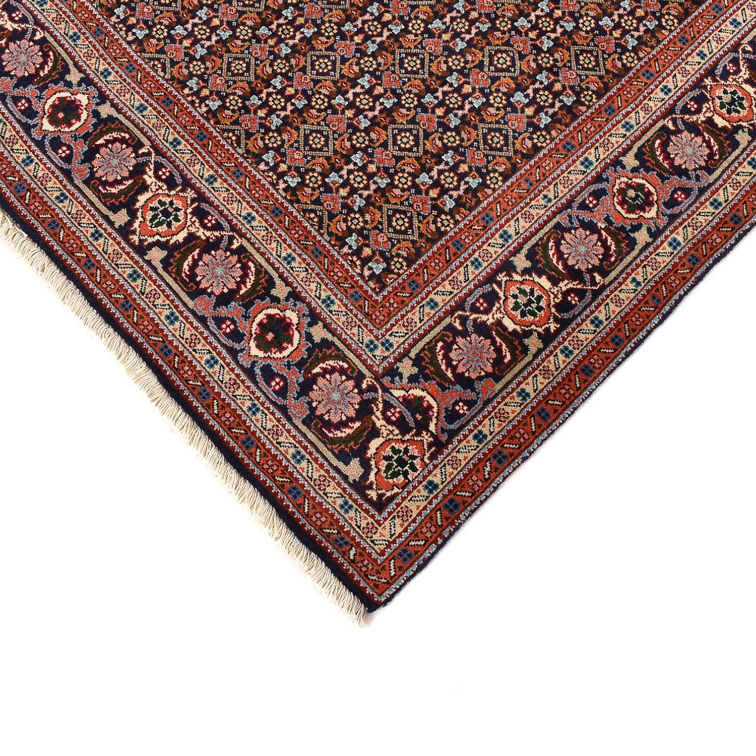Alfombra persa - Nómada - 280 x 199 cm - rojo burdeos