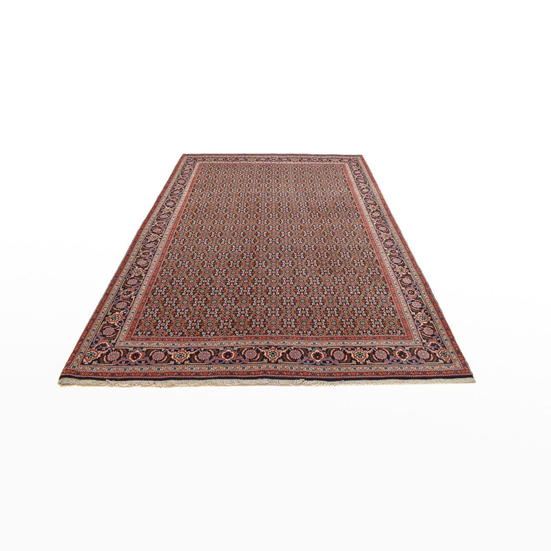 Alfombra persa - Nómada - 280 x 199 cm - rojo burdeos