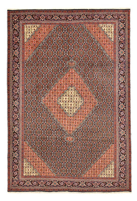 Alfombra persa - Nómada - 288 x 200 cm - rojo burdeos