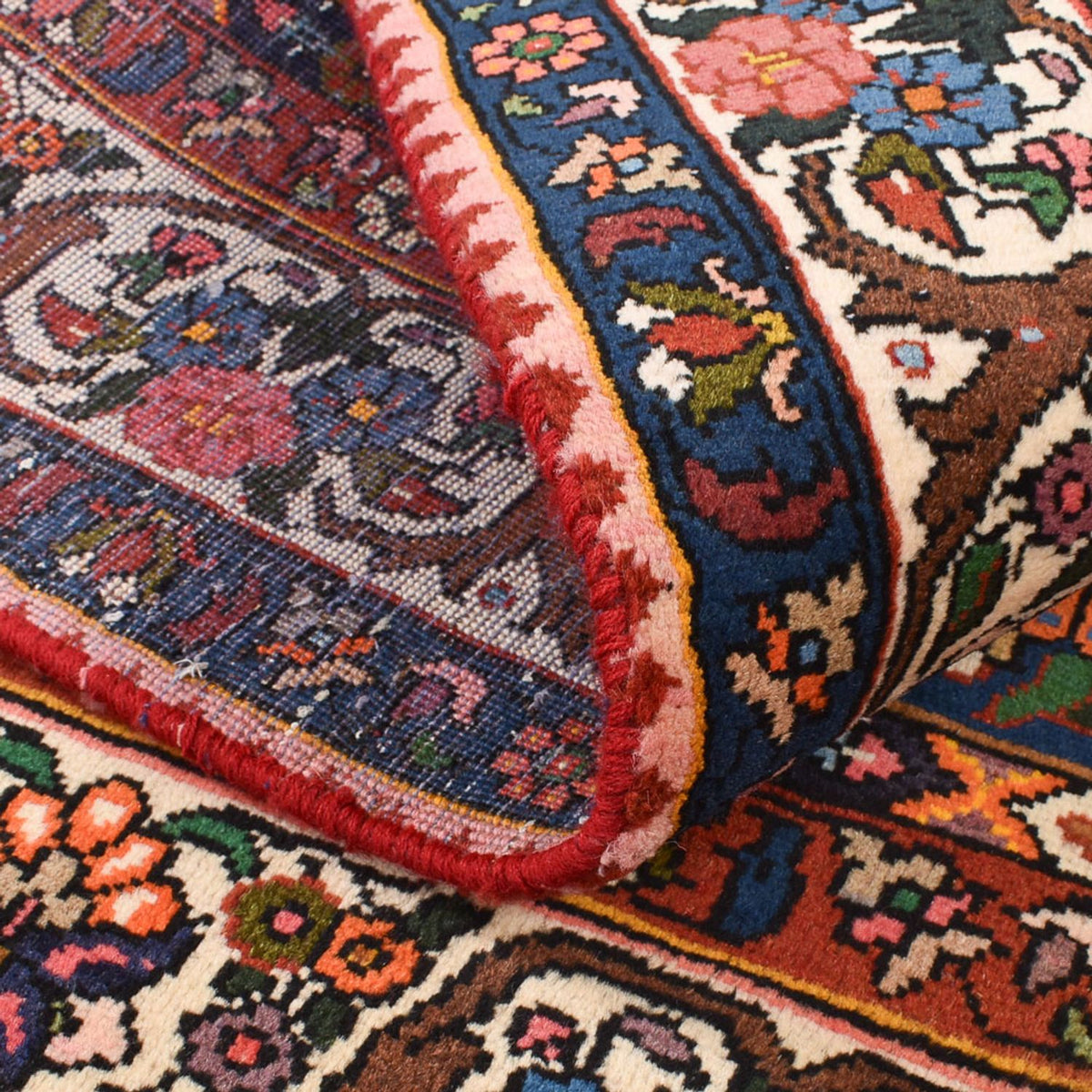 Alfombra persa - Nómada - 191 x 135 cm - multicolor