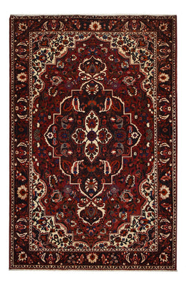 Alfombra persa - Nómada - 313 x 203 cm - rojo oscuro