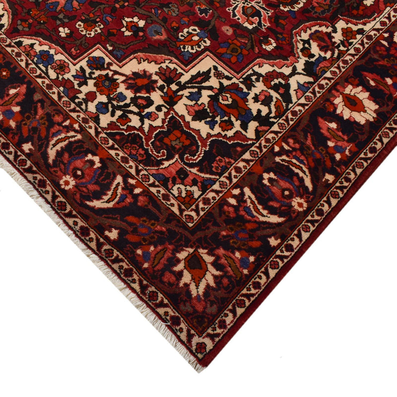 Alfombra persa - Nómada - 313 x 203 cm - rojo oscuro