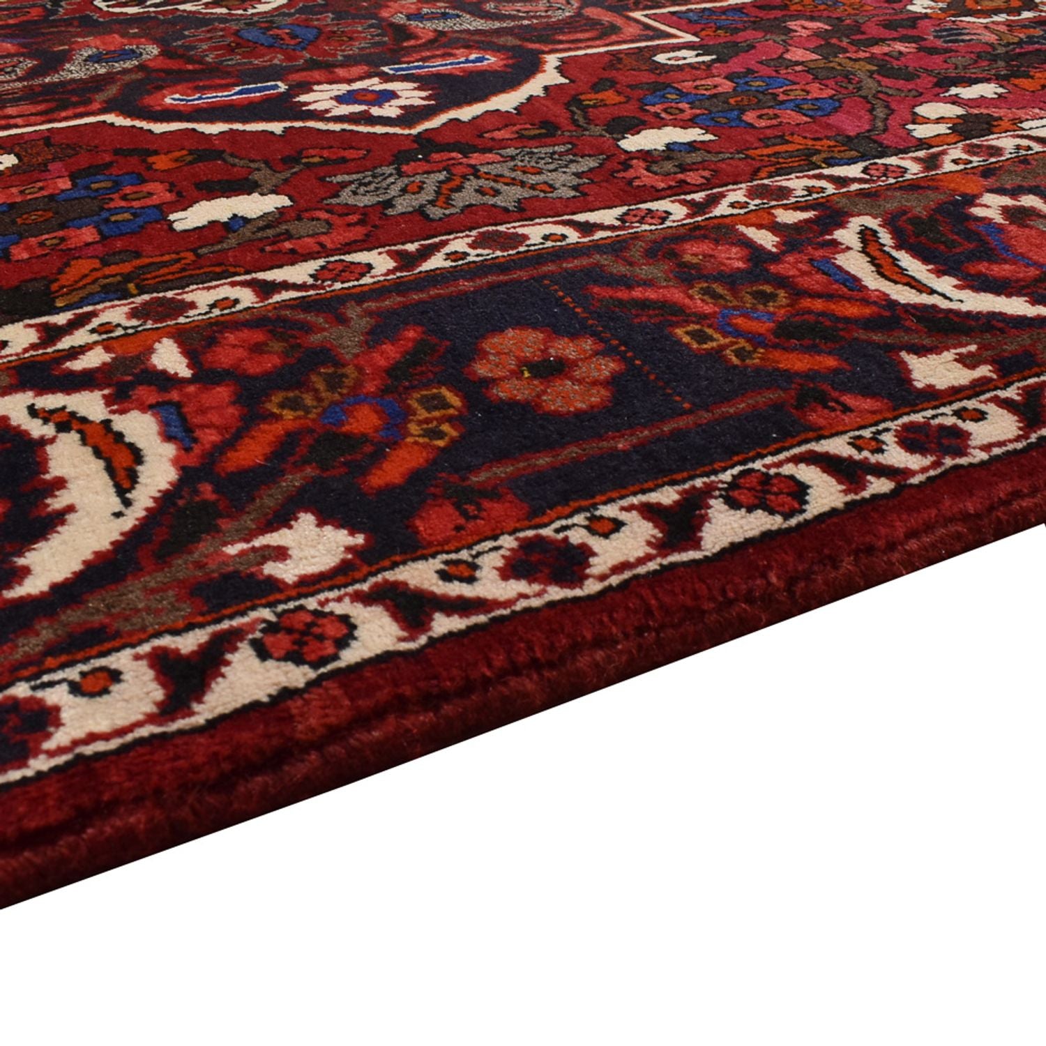 Alfombra persa - Nómada - 313 x 203 cm - rojo oscuro