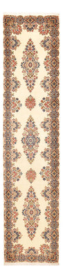 Alfombra de pasillo Alfombra persa - Real - 396 x 90 cm - beige