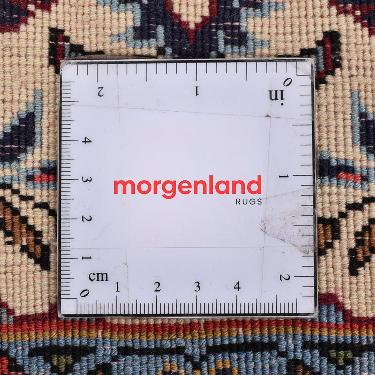 Alfombra de pasillo Alfombra persa - Bidjar - 400 x 92 cm - beige