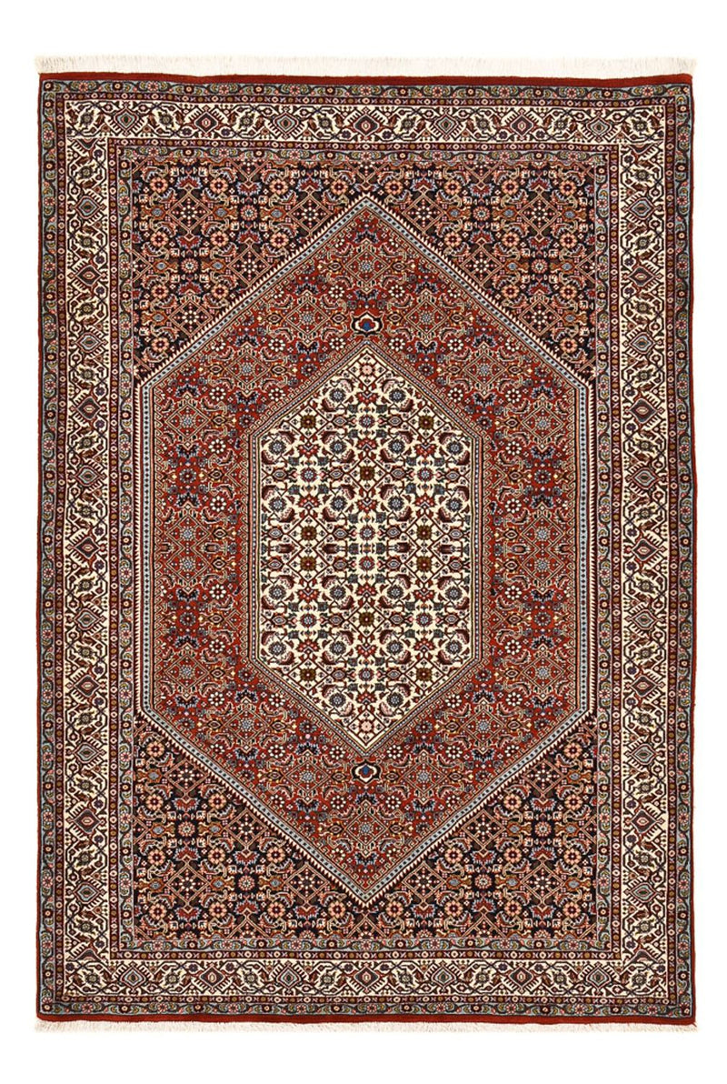 Alfombra persa - Bidjar - 214 x 147 cm - óxido