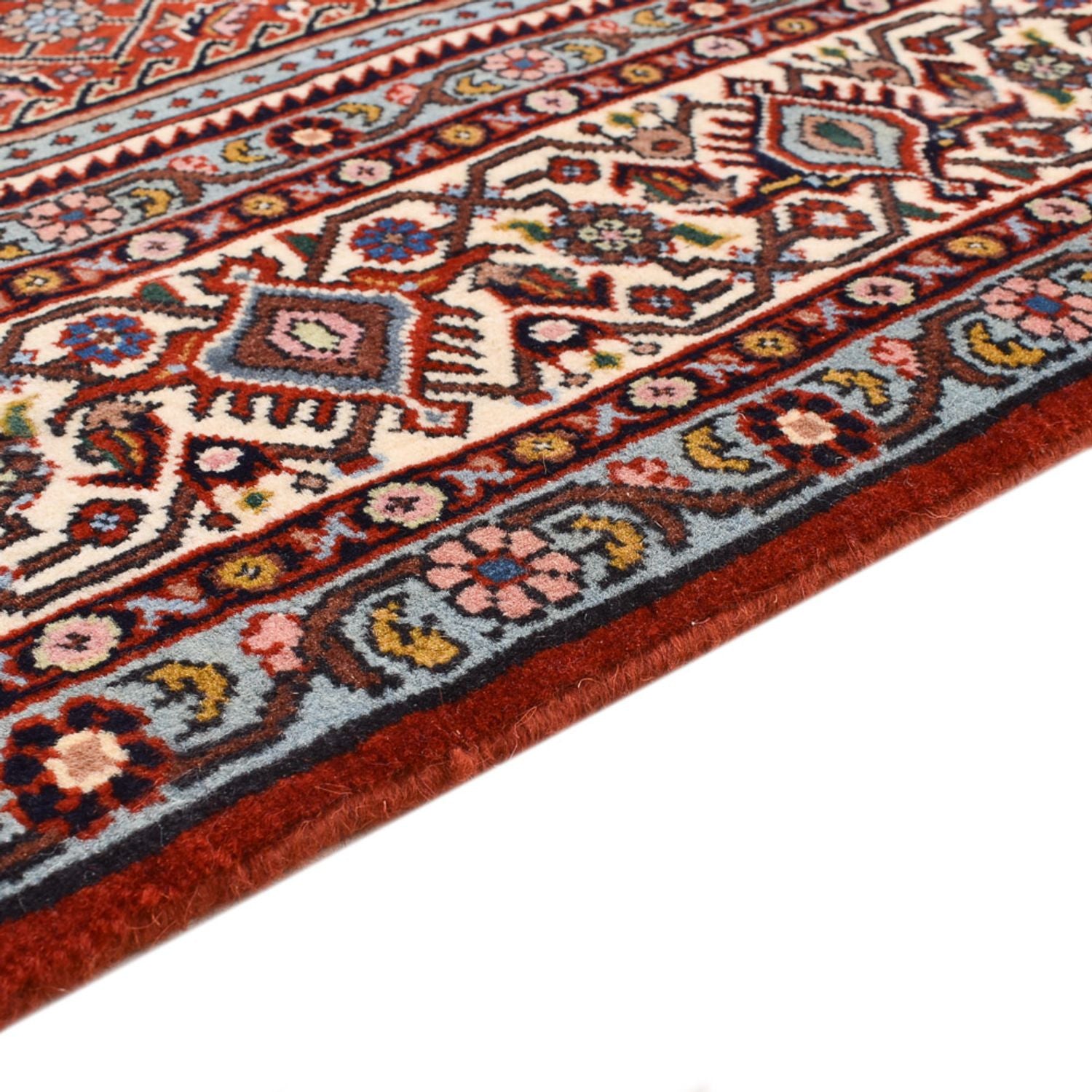 Alfombra persa - Bidjar - 214 x 147 cm - óxido