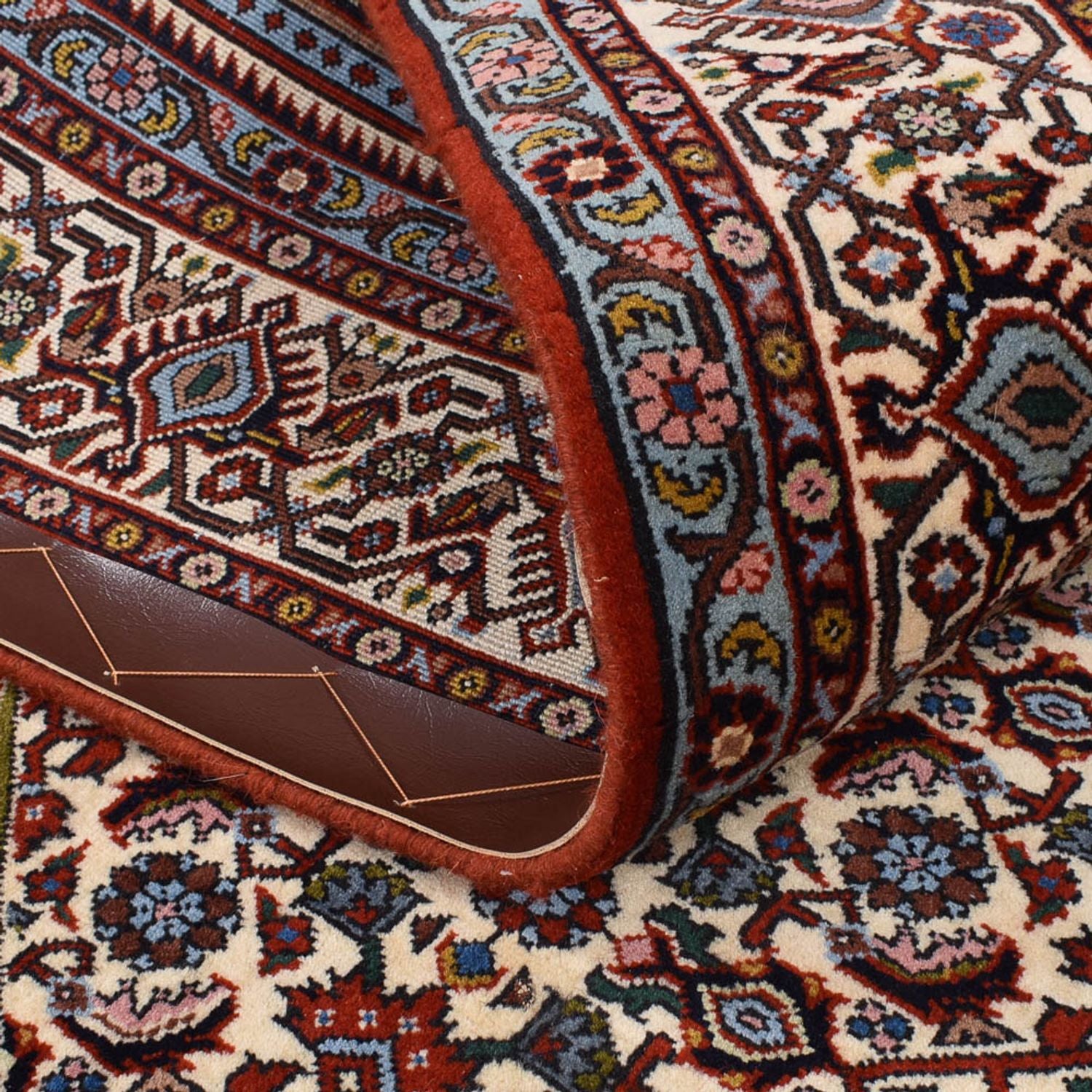 Alfombra persa - Bidjar - 214 x 147 cm - óxido