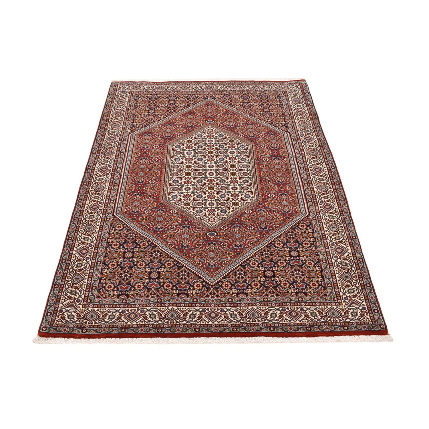 Alfombra persa - Bidjar - 214 x 147 cm - óxido