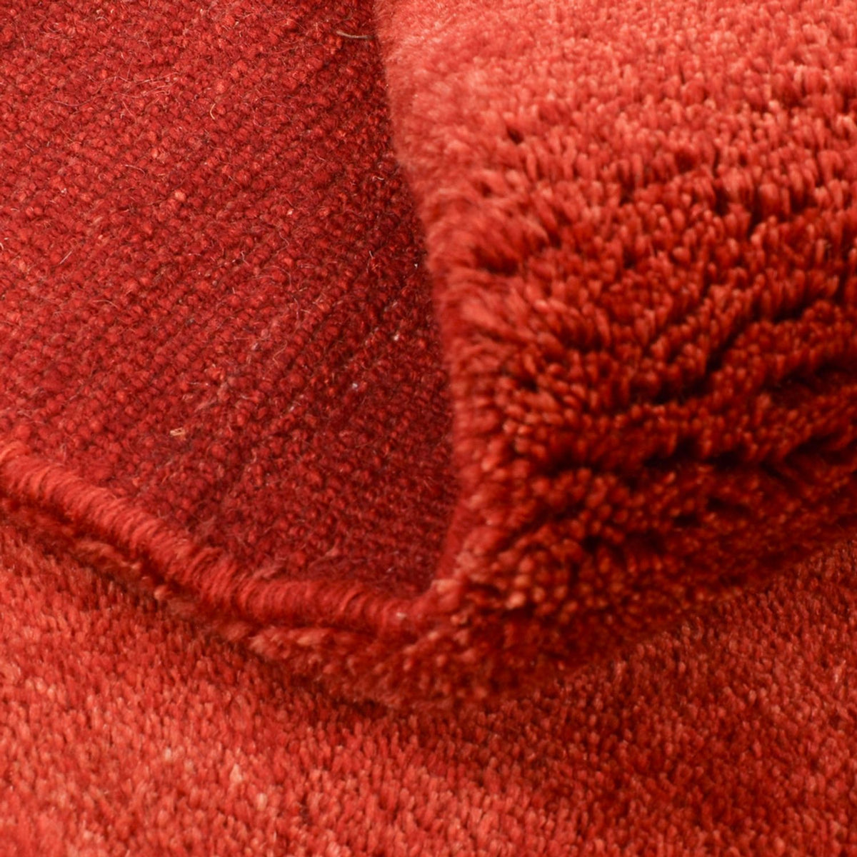 Alfombra Gabbeh - Persa - 177 x 126 cm - rojo