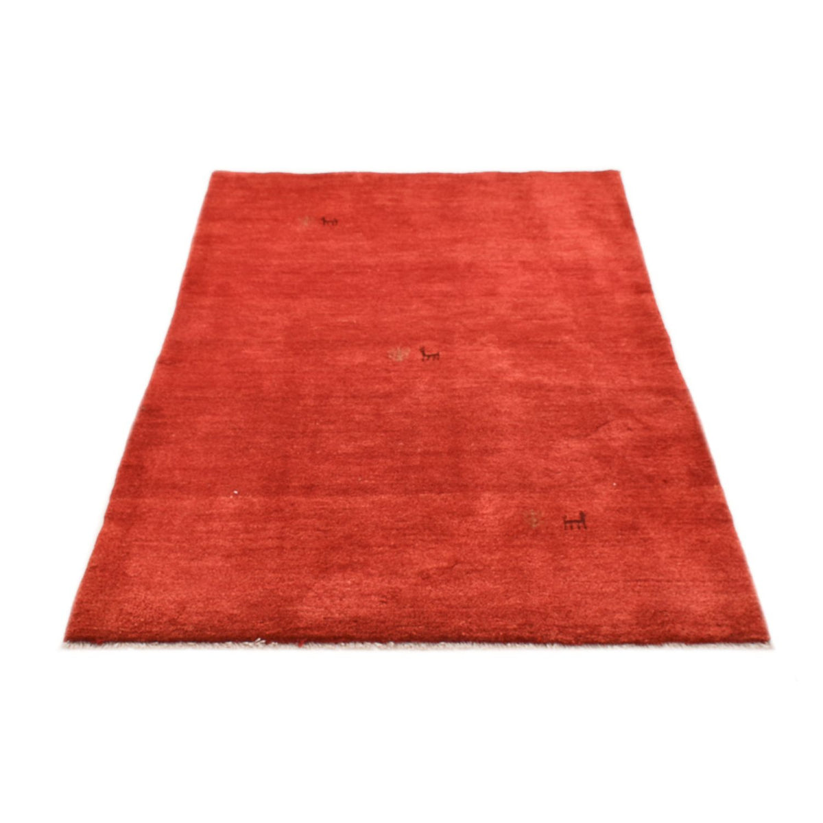 Alfombra Gabbeh - Persa - 177 x 126 cm - rojo
