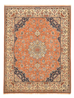 Alfombra Persa - Ghom - Royal - 255 x 201 cm - terracota