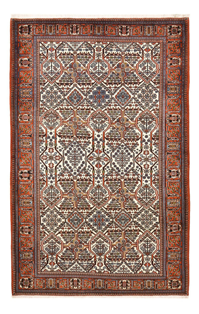 Alfombra persa - Nómada - 258 x 166 cm - crema