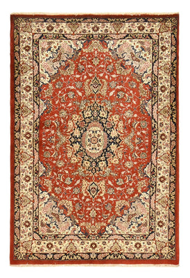Alfombra Persa - Ghom - Royal - 205 x 138 cm - rojo