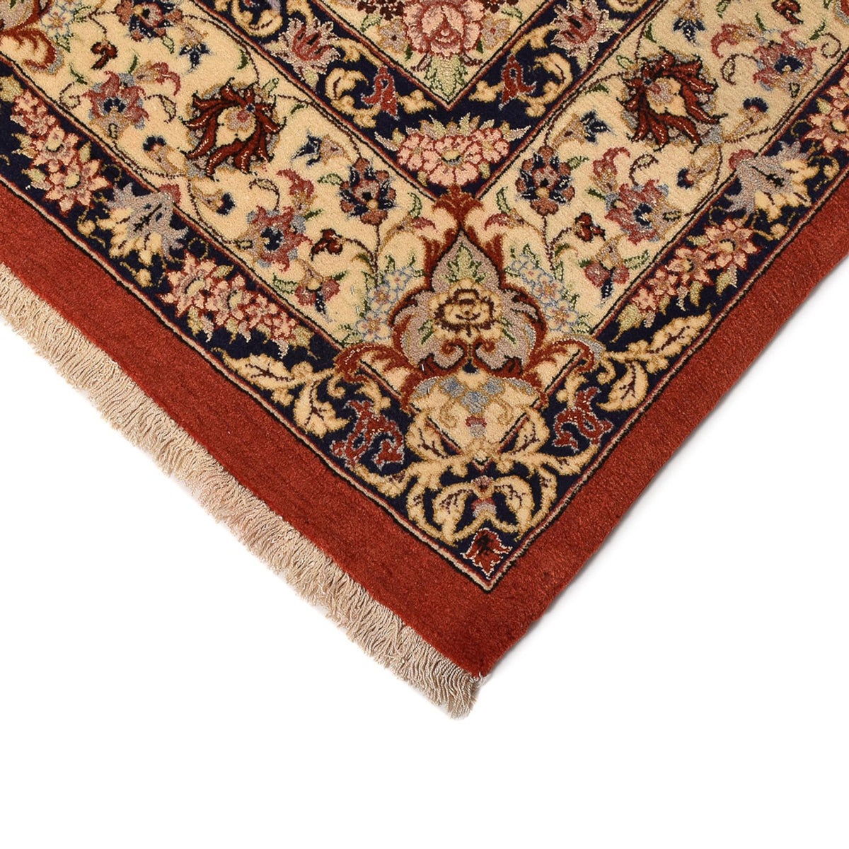 Alfombra Persa - Ghom - Royal - 205 x 138 cm - rojo
