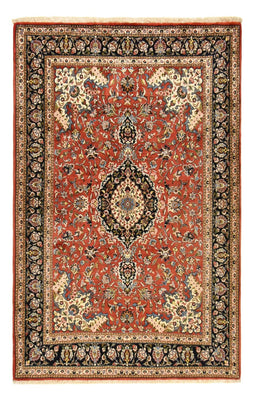 Alfombra Persa - Ghom - Royal - 220 x 141 cm - rojo