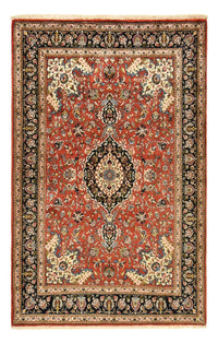 Alfombra Persa - Ghom - Royal - 220 x 141 cm - rojo