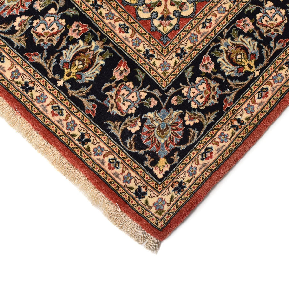 Alfombra Persa - Ghom - Royal - 220 x 141 cm - rojo
