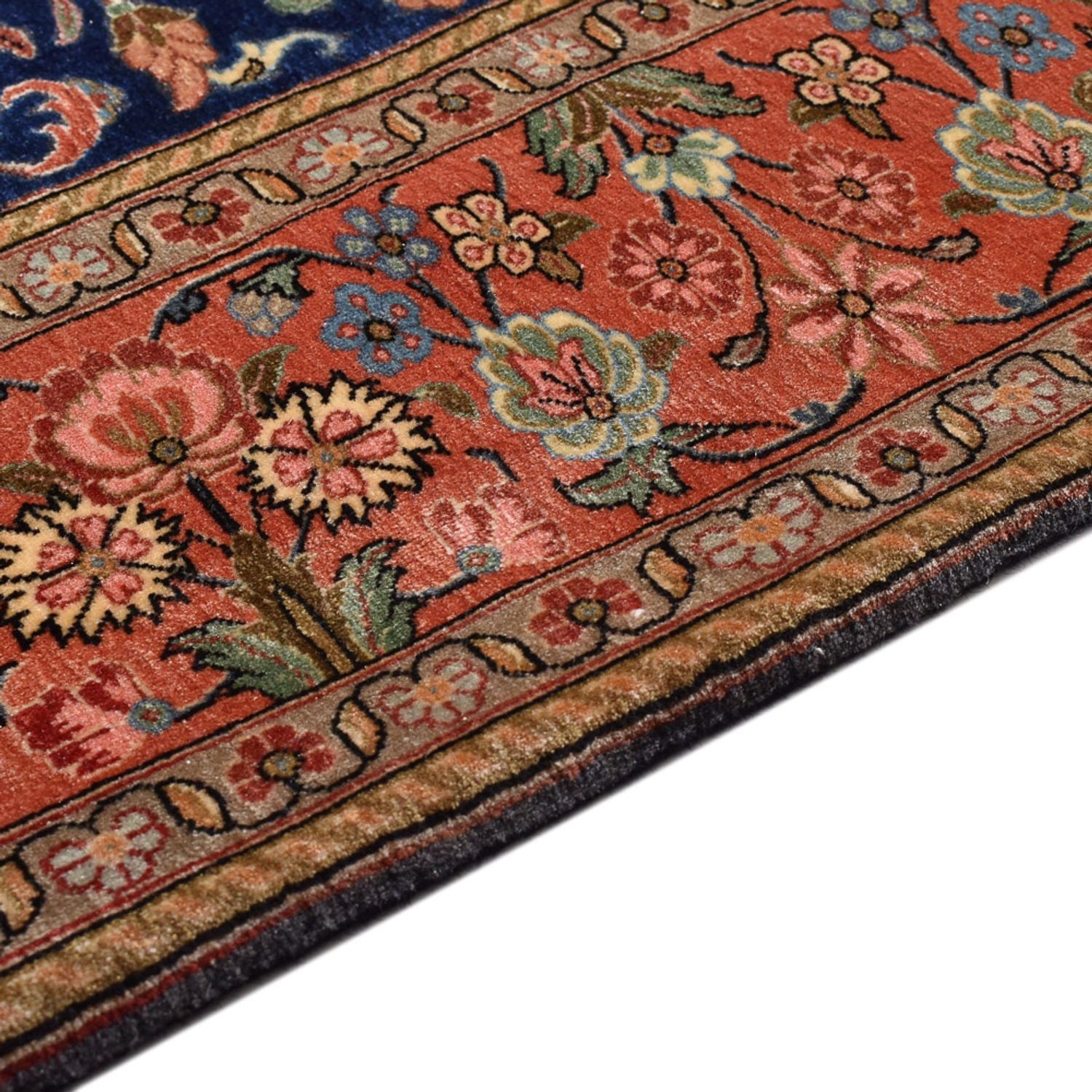 Alfombra Persa - Ghom - Royal - 208 x 137 cm - azul oscuro
