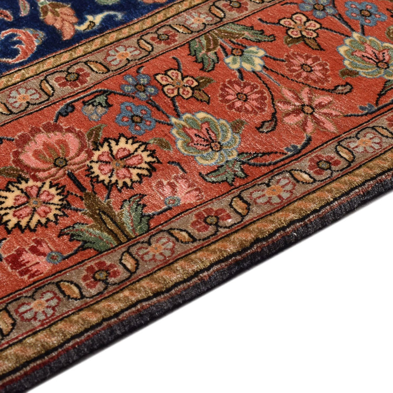 Alfombra Persa - Ghom - Royal - 208 x 137 cm - azul oscuro