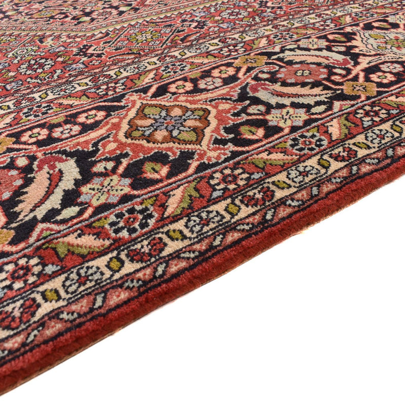 Alfombra persa - Bidjar - 403 x 301 cm - rojo burdeos