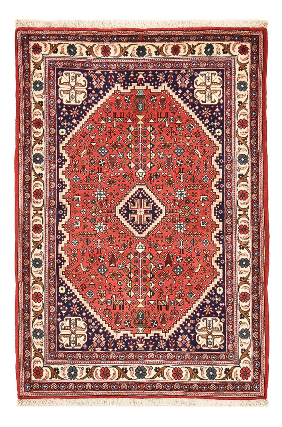 Alfombra persa - Nómada - 160 x 100 cm - rojo