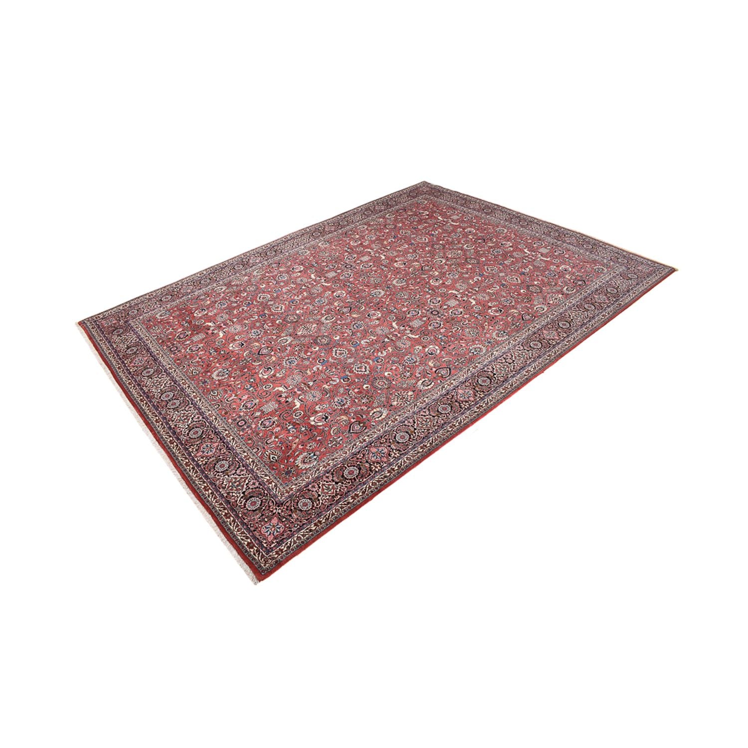 Alfombra persa - Bidjar - 410 x 304 cm - rojo