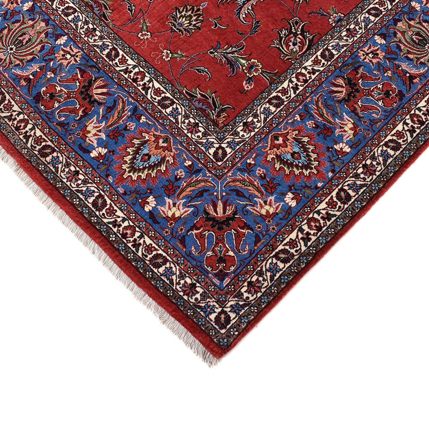 Alfombra persa - Bidjar - 407 x 305 cm - rojo
