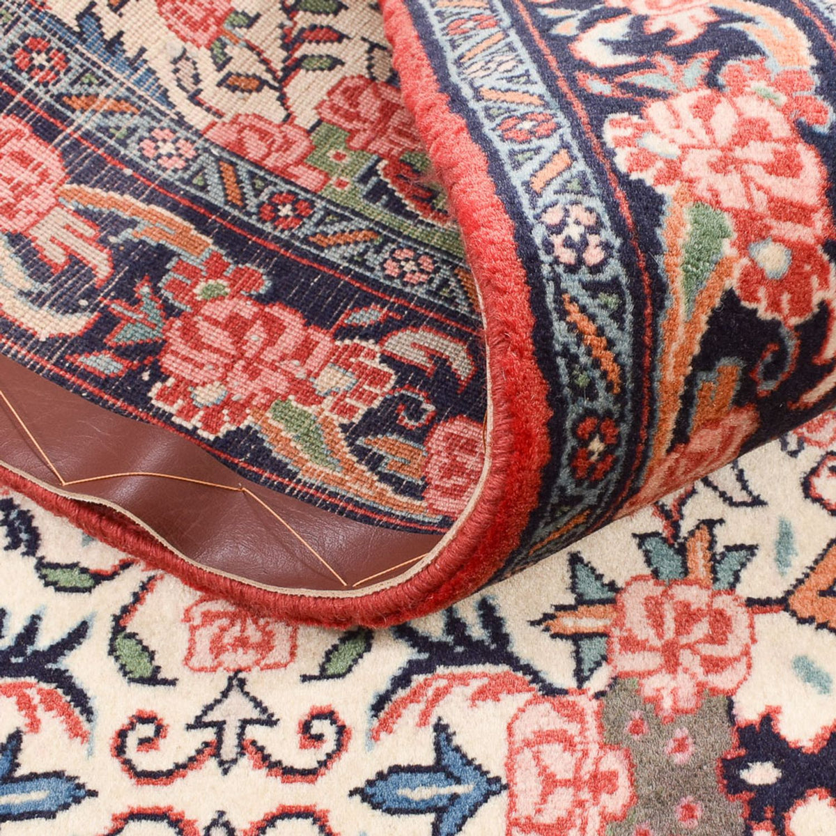 Alfombra de pasillo Alfombra persa - Bidjar - 210 x 78 cm - beige