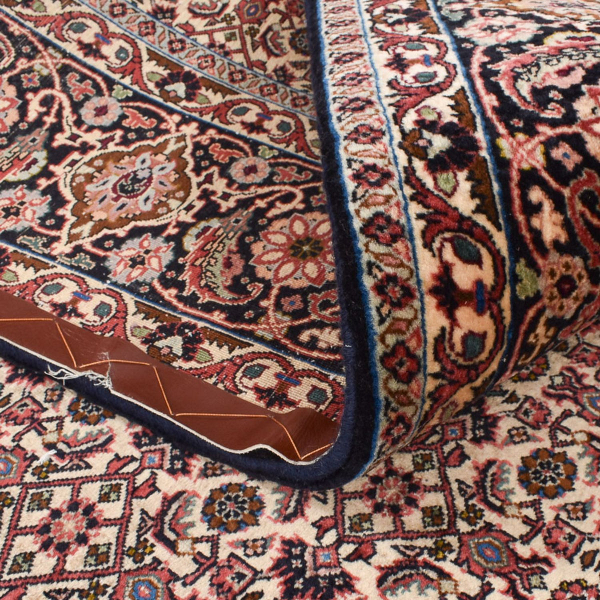 Alfombra persa - Bidjar oval  - 395 x 203 cm - óxido