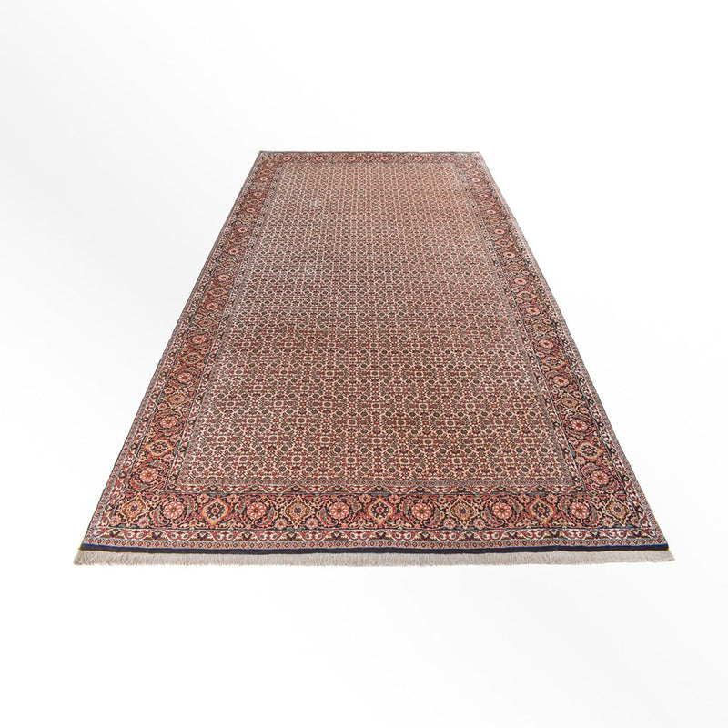 Alfombra persa - Bidjar oval  - 395 x 203 cm - óxido