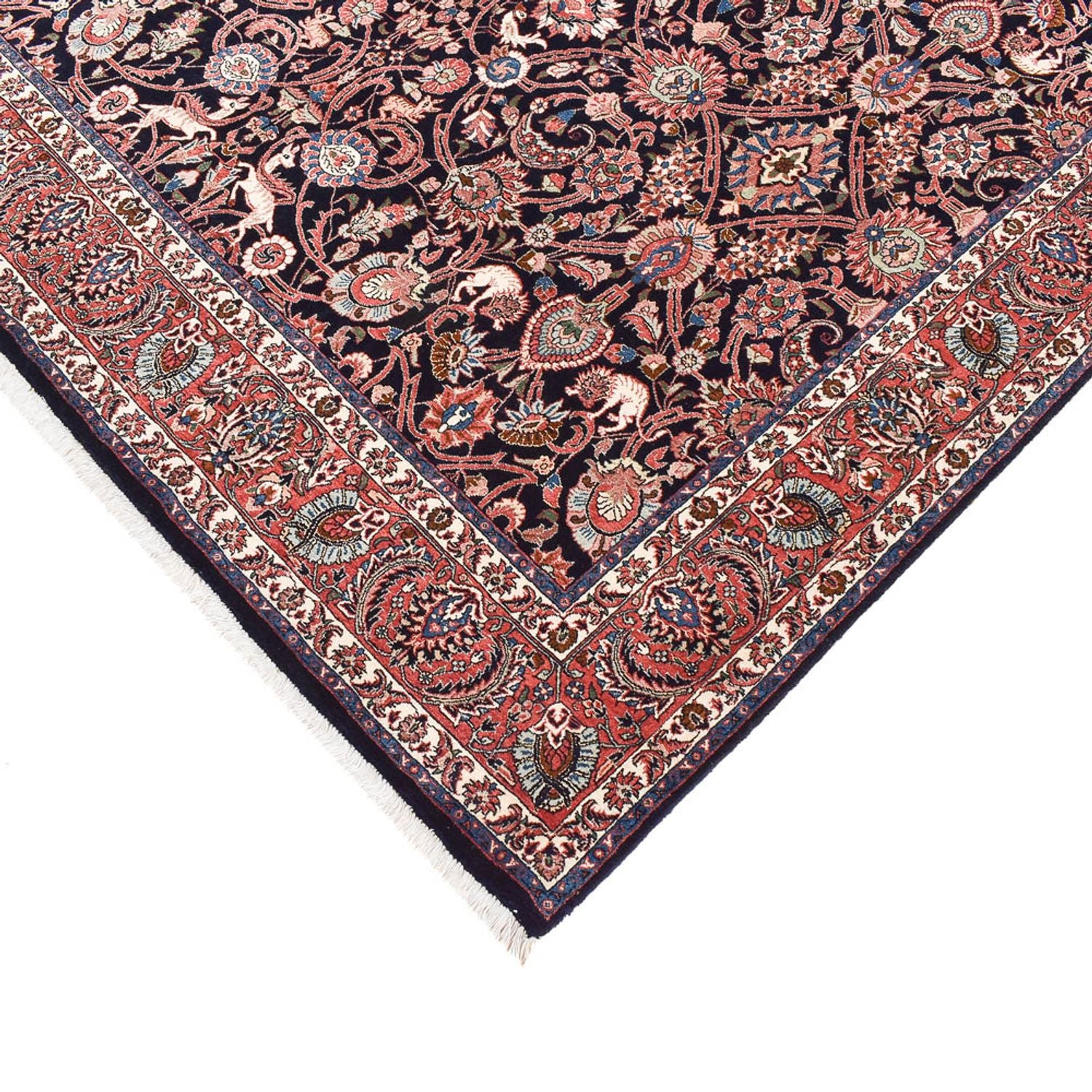 Alfombra persa - Bidjar - 370 x 202 cm - óxido