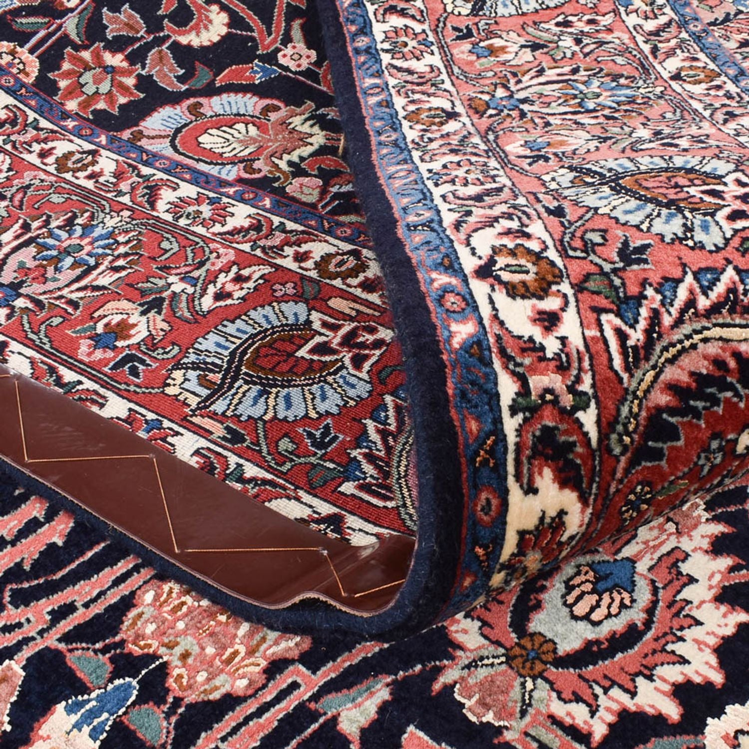 Alfombra persa - Bidjar - 370 x 202 cm - óxido