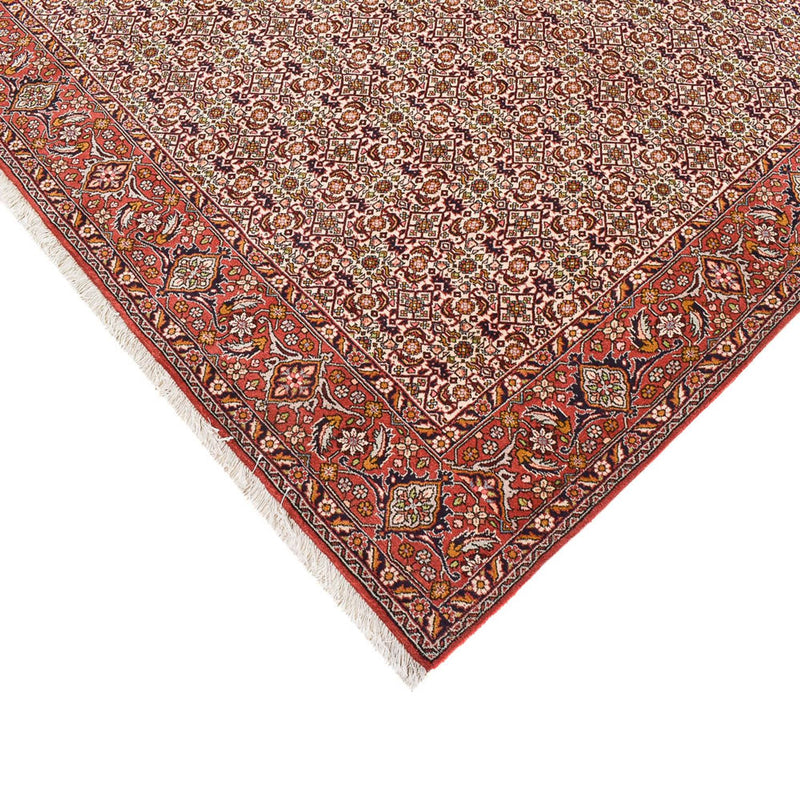 Alfombra de pasillo Alfombra persa - Bidjar - 401 x 200 cm - óxido