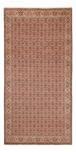 Alfombra de pasillo Alfombra persa - Bidjar - 405 x 207 cm - óxido