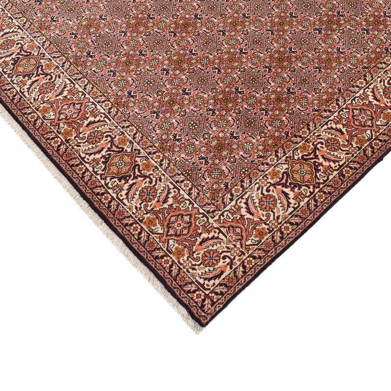 Alfombra de pasillo Alfombra persa - Bidjar - 405 x 207 cm - óxido