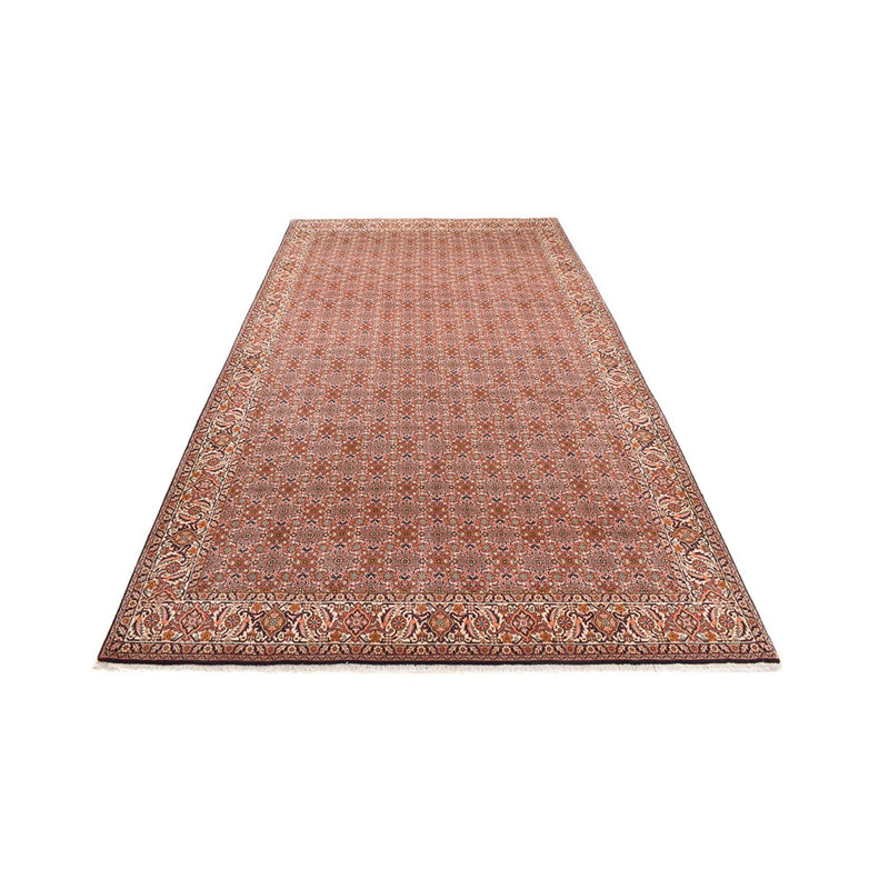 Alfombra de pasillo Alfombra persa - Bidjar - 405 x 207 cm - óxido