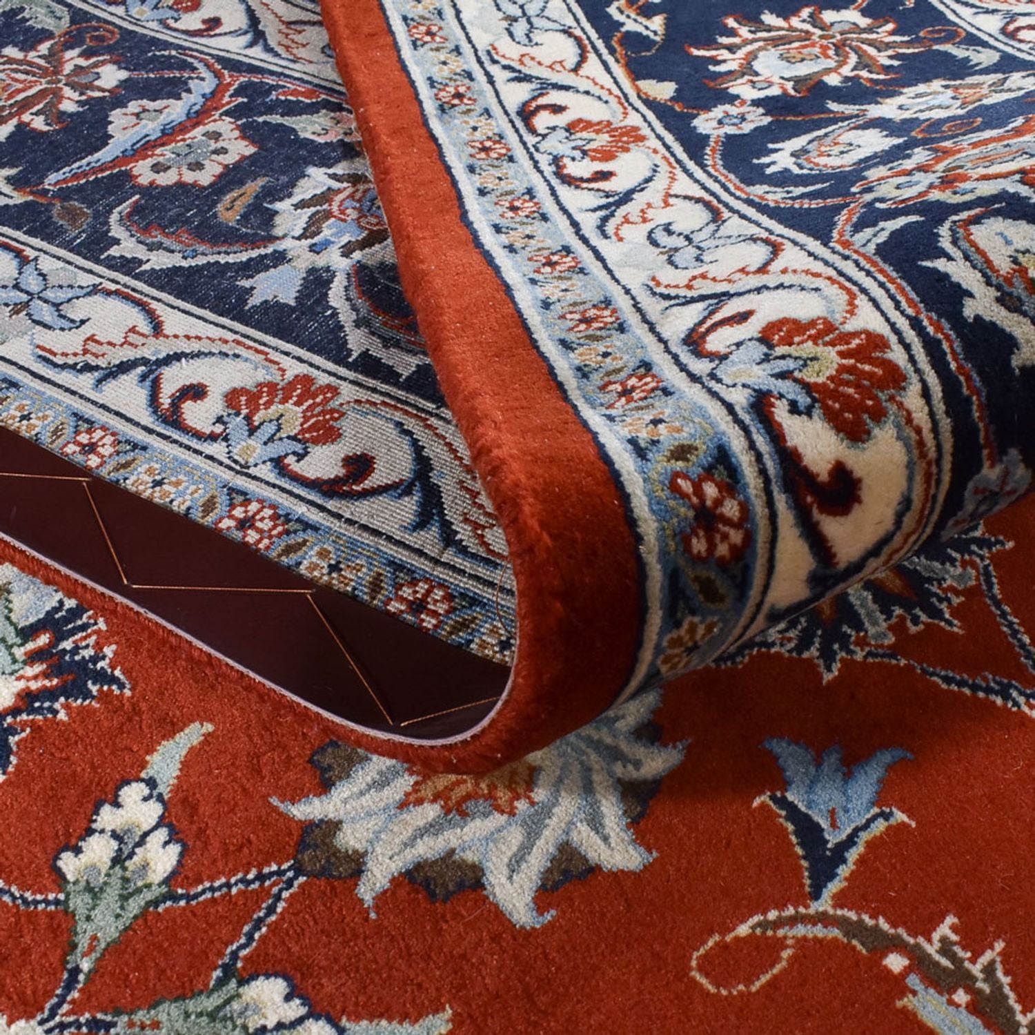 Alfombra persa - Clásica - Real - 353 x 247 cm - rojo