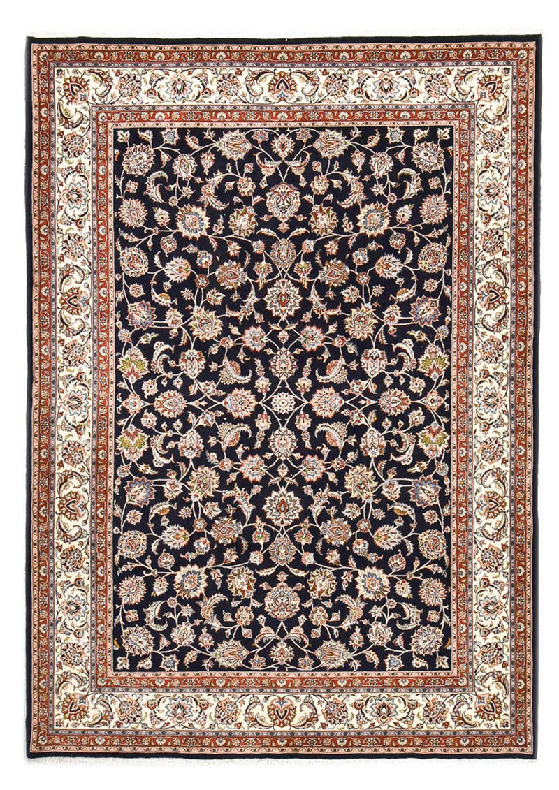 Alfombra persa - Clásica - Real - 343 x 250 cm - azul oscuro