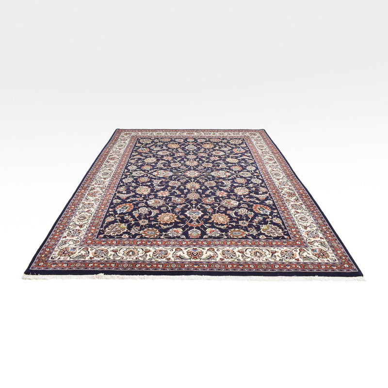 Alfombra persa - Clásica - Real - 343 x 250 cm - azul oscuro
