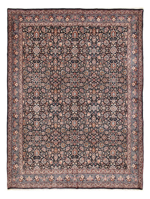 Alfombra persa - Bidjar - 400 x 302 cm - azul oscuro