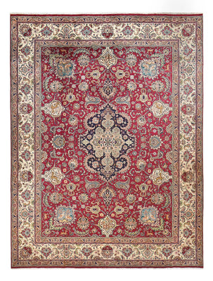 Alfombra Persa - Tabriz - Real - 393 x 292 cm - rojo