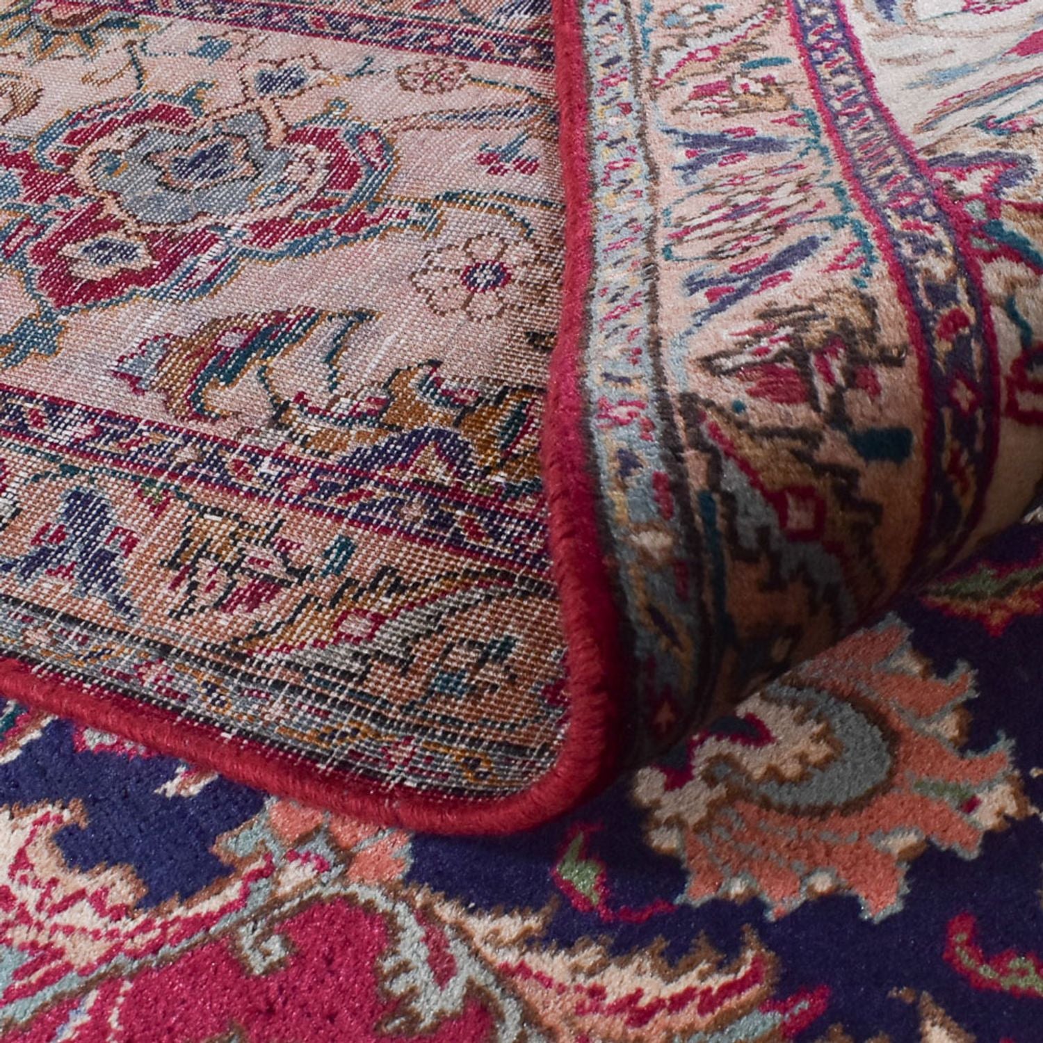 Alfombra Persa - Tabriz - Real - 393 x 292 cm - rojo