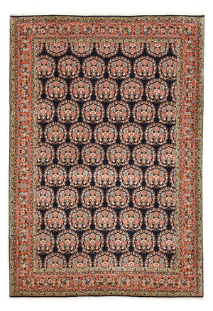 Alfombra persa - Bidjar - 296 x 203 cm - azul oscuro