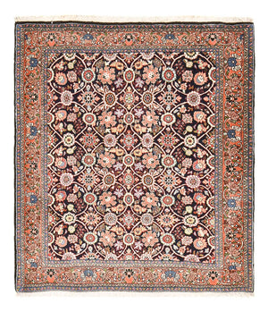 Alfombra persa - Bidjar - 143 x 125 cm - óxido